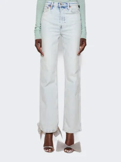 Re/Done 90S High Rise Loose Jeans Vapor Wave Blue