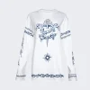 Jean Paul Gaultier Safe Sex Long Sleeve Top White