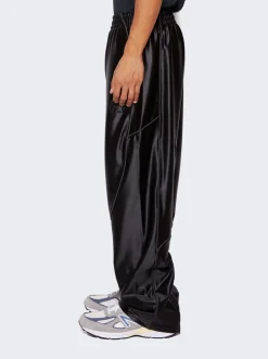 Alexander Wang Satin Track Pants Black