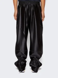 Alexander Wang Satin Track Pants Black