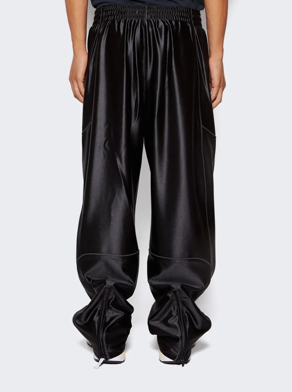 Alexander Wang Satin Track Pants Black