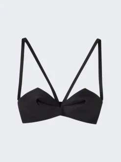 Versace Sculptural Bra Top Black