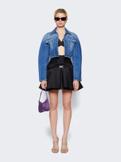 Versace Sculptural Bra Top Black
