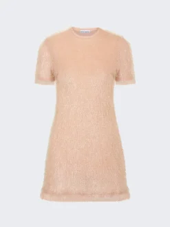 Rabanne Short Dress Light Pink