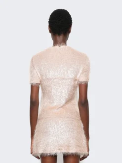 Rabanne Short Dress Light Pink