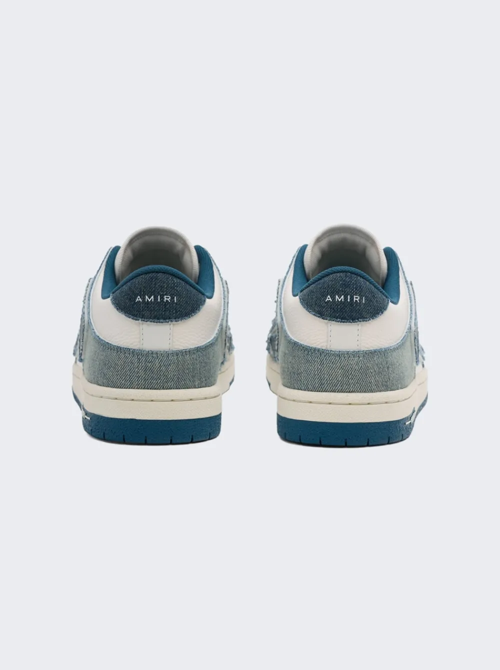 Amiri Skel Top Low Sneakers Baby Blue