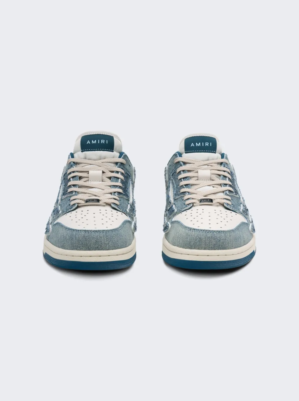 Amiri Skel Top Low Sneakers Baby Blue