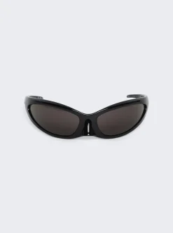 Balenciaga Skin Cat Sunglasses Black