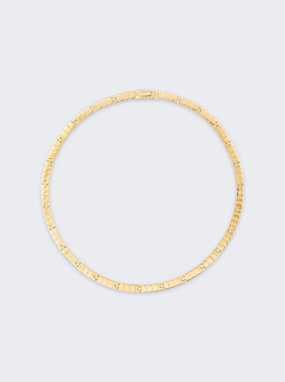 IVI Slim Slot Chain Princess Necklace Gold