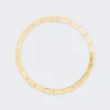 IVI Slot Chain Princess Necklace Gold