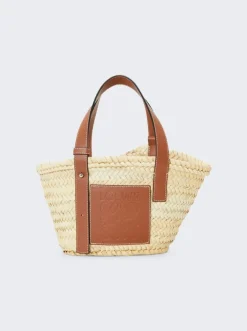 Loewe Small Basket Bag Tan