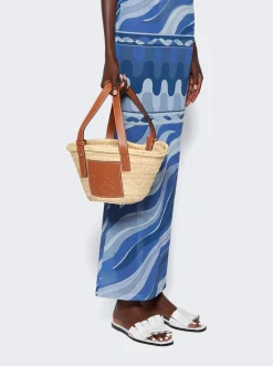 Loewe Small Basket Bag Tan
