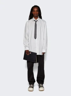 Thom Browne Small Document Holder Navy