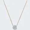 Delfina Delettrez Snail Necklace 18K White And Yellow Gold