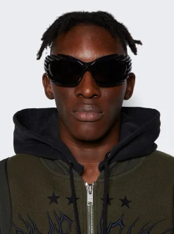 Balenciaga Spike Sunglasses Black