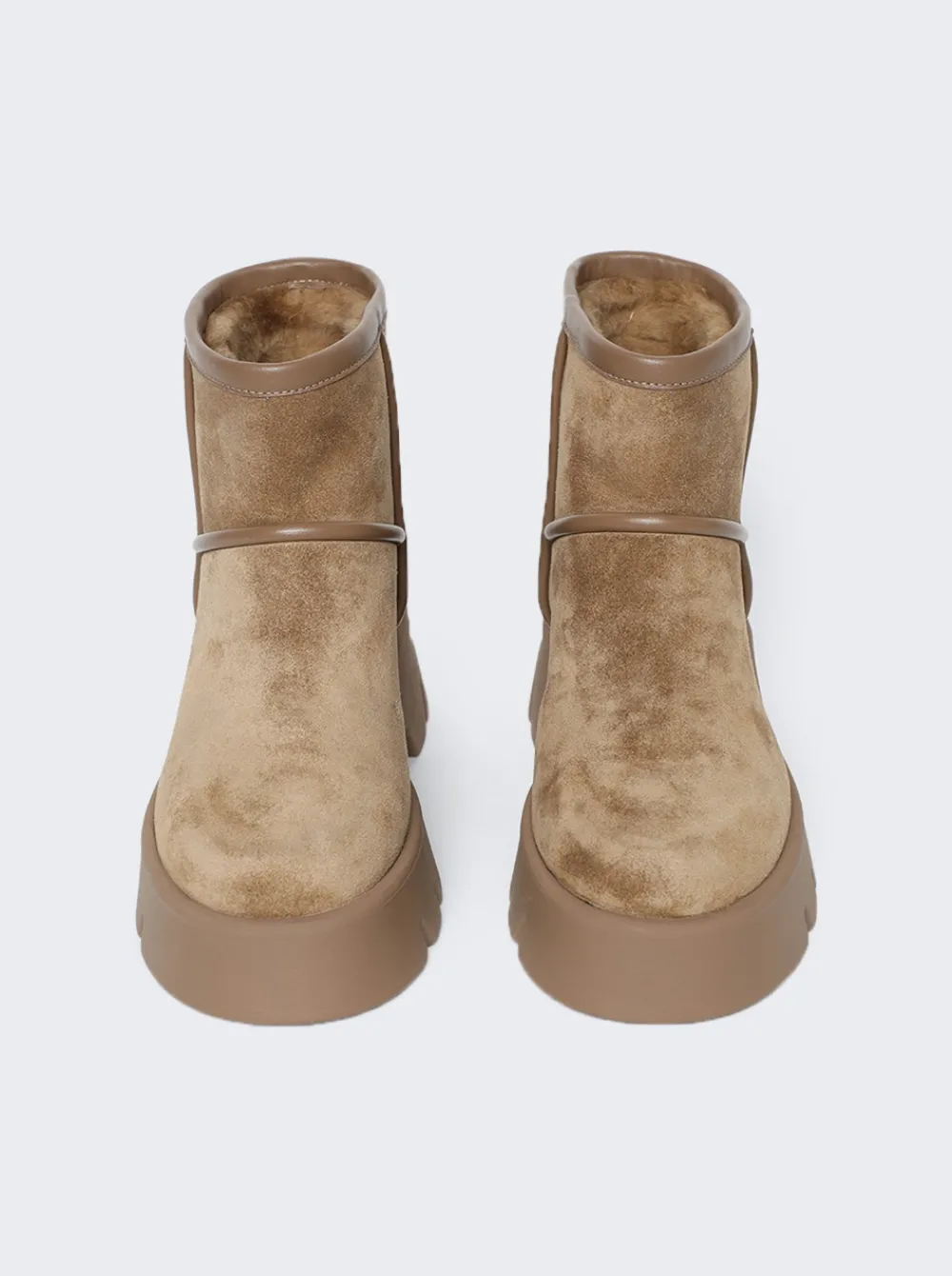 Gianvito Rossi Stormy Booties Camel