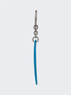 Saint Laurent Surf Keyring Light Wood Brown