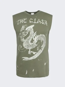 Madeworn The Clash T-Shirt Green