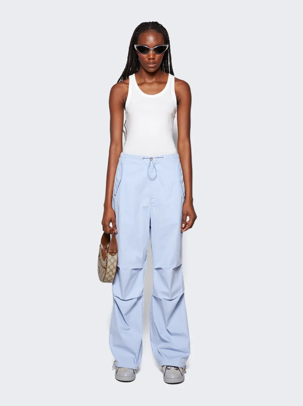 Dion Lee Toggle Parachute Pants Glacier