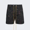 Rhude Tortoise Swim Shorts Black