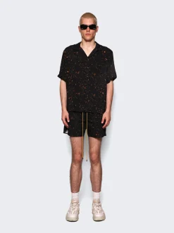 Rhude Tortoise Swim Shorts Black