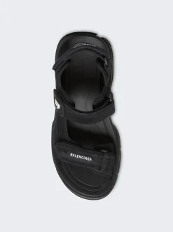 Balenciaga Tourist Sandal Black