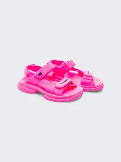 Balenciaga Tourist Sandal Fluorescent Pink
