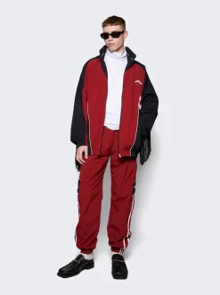 Martine Rose Track Pants Burgundy