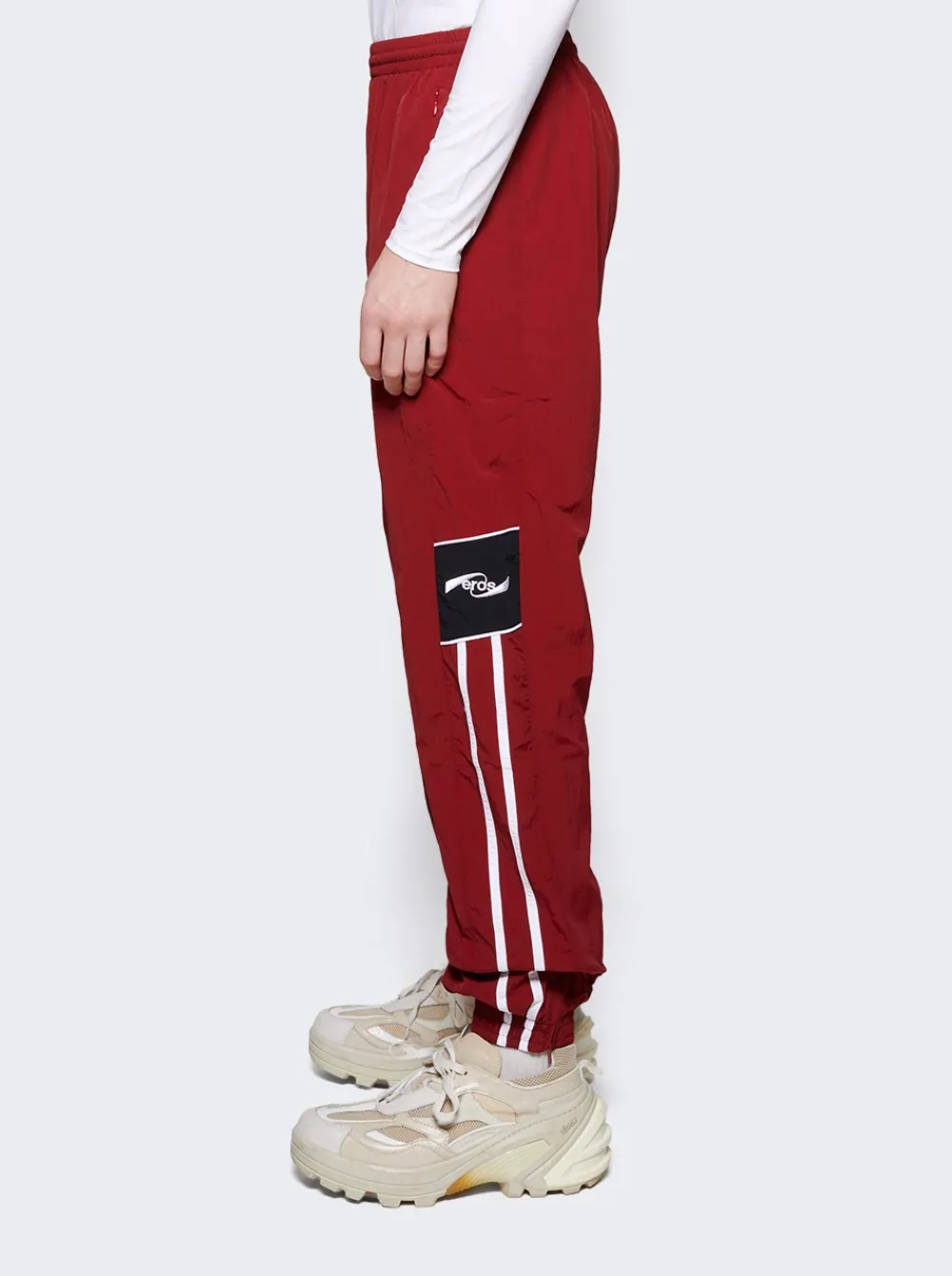 Martine Rose Track Pants Burgundy