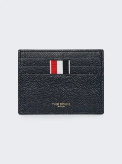 Thom Browne Tricolor Cardholder Navy