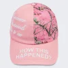 SAINTWOODS Twisted Hat Pink
