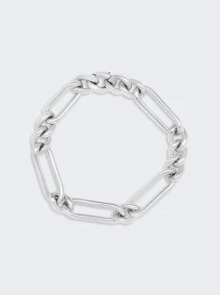 Maor Unity Curb Link Bracelet In Silver