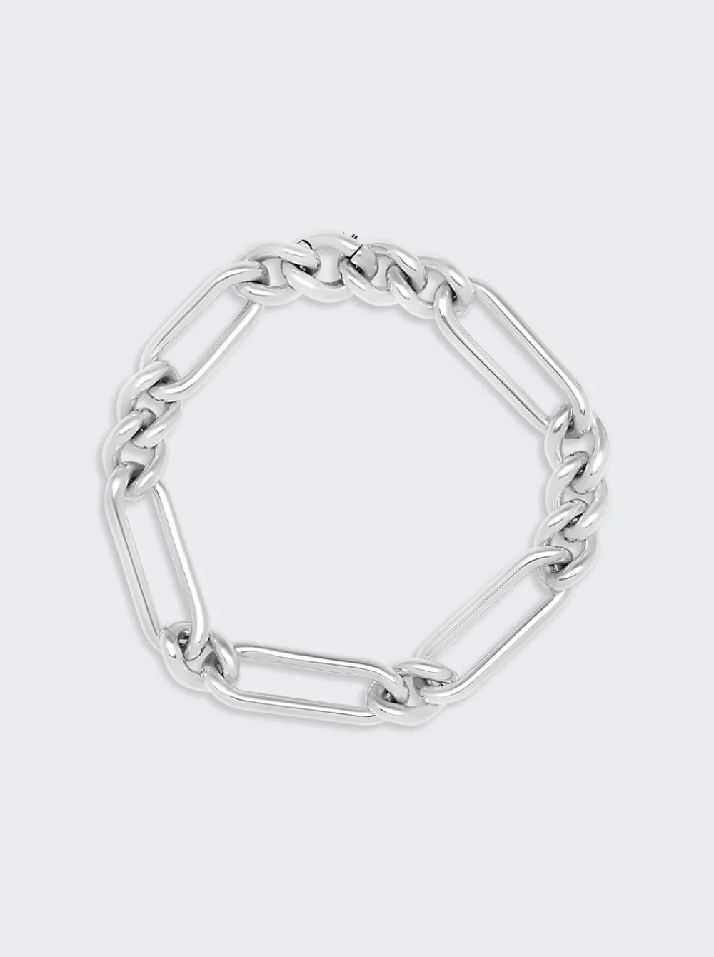 Maor Unity Curb Link Bracelet In Silver
