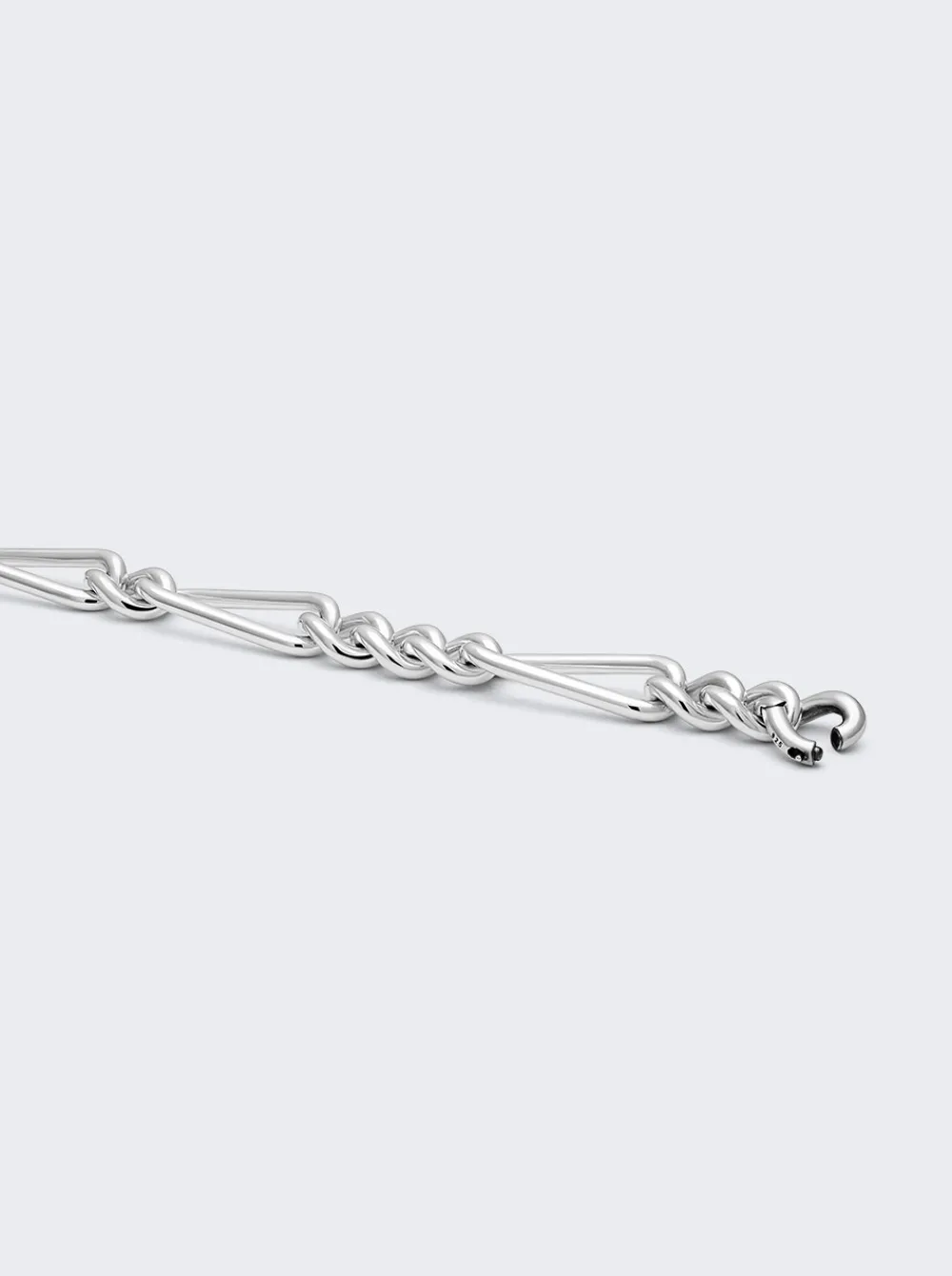 Maor Unity Curb Link Bracelet In Silver