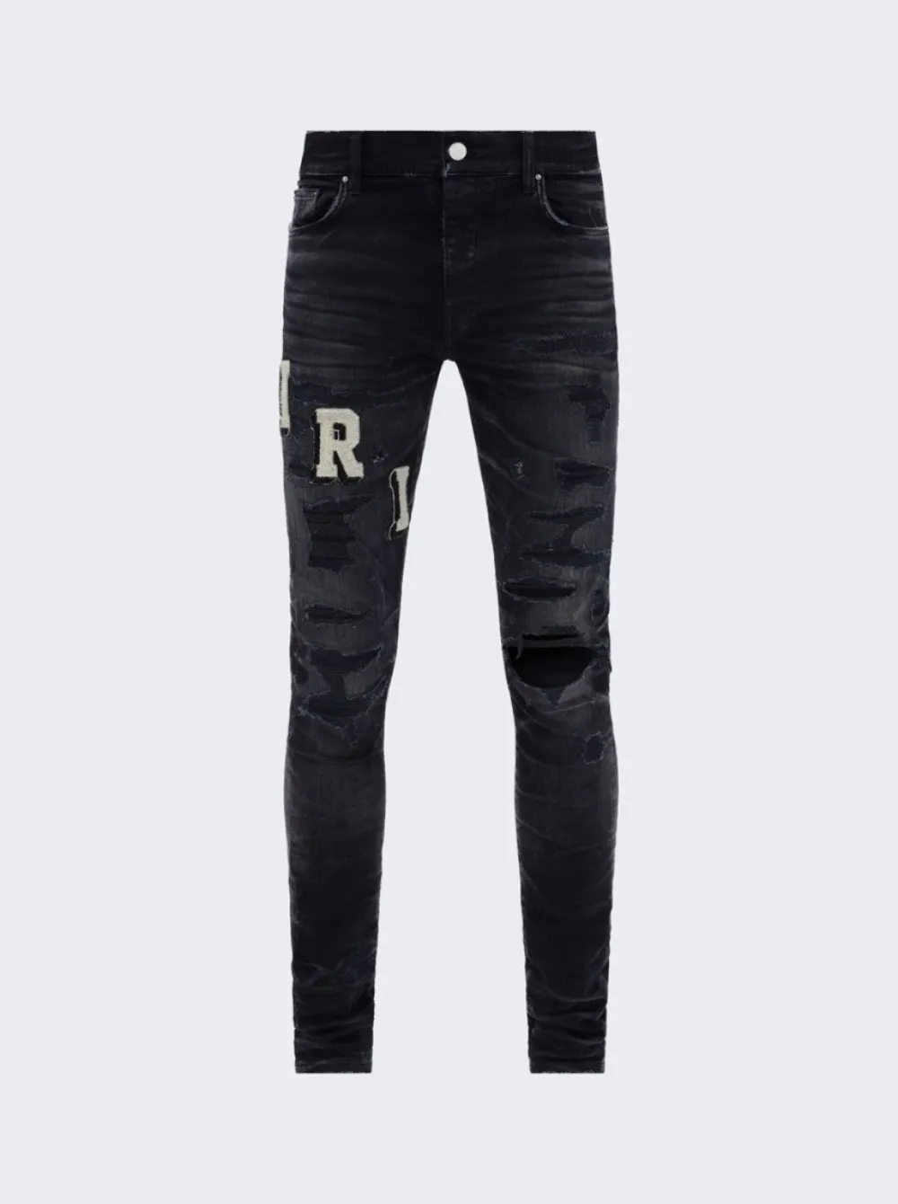 Amiri Varsity Jean Faded Black