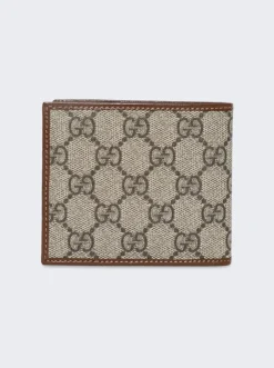Gucci Wallet With Interlocking G Brown