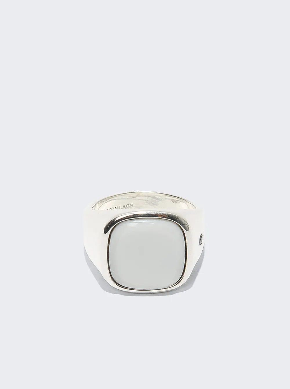 Hatton Labs White Agate Signet Ring