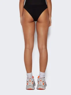 Balenciaga Wide Elastic Briefs Black