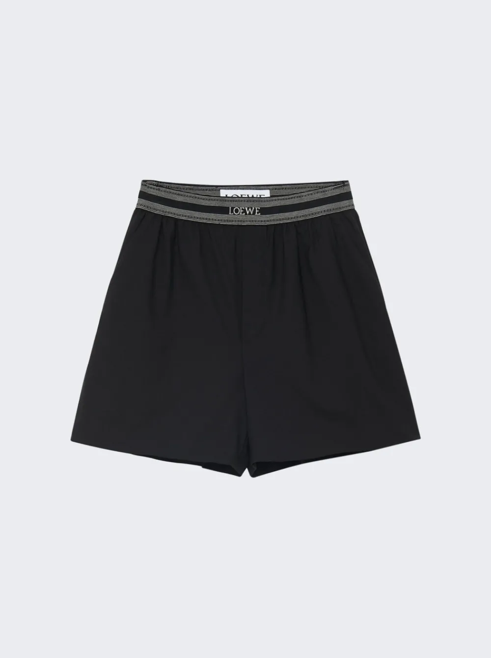 Loewe Wool Shorts Black