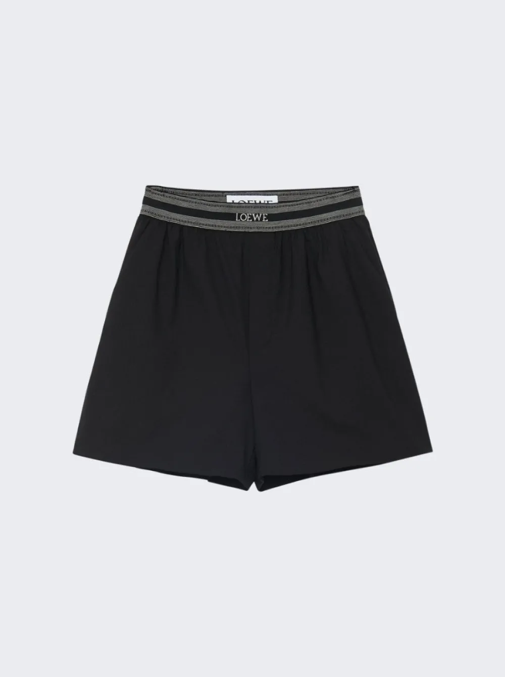 Loewe Wool Shorts Black