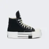 Rick Owens DRKSHDW X Converse Dbl Drkstar Hi Sneakers Black