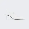 Jimmy Choo X Jean Paul Gaultier Corset Slingback Pump Optical White