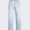 ERL X Levi'S Unisex Say Loose Jeans Blue