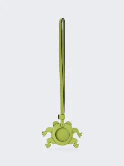 Loewe X Paula'S Ibiza Frog Airtag Case Green And Yellow