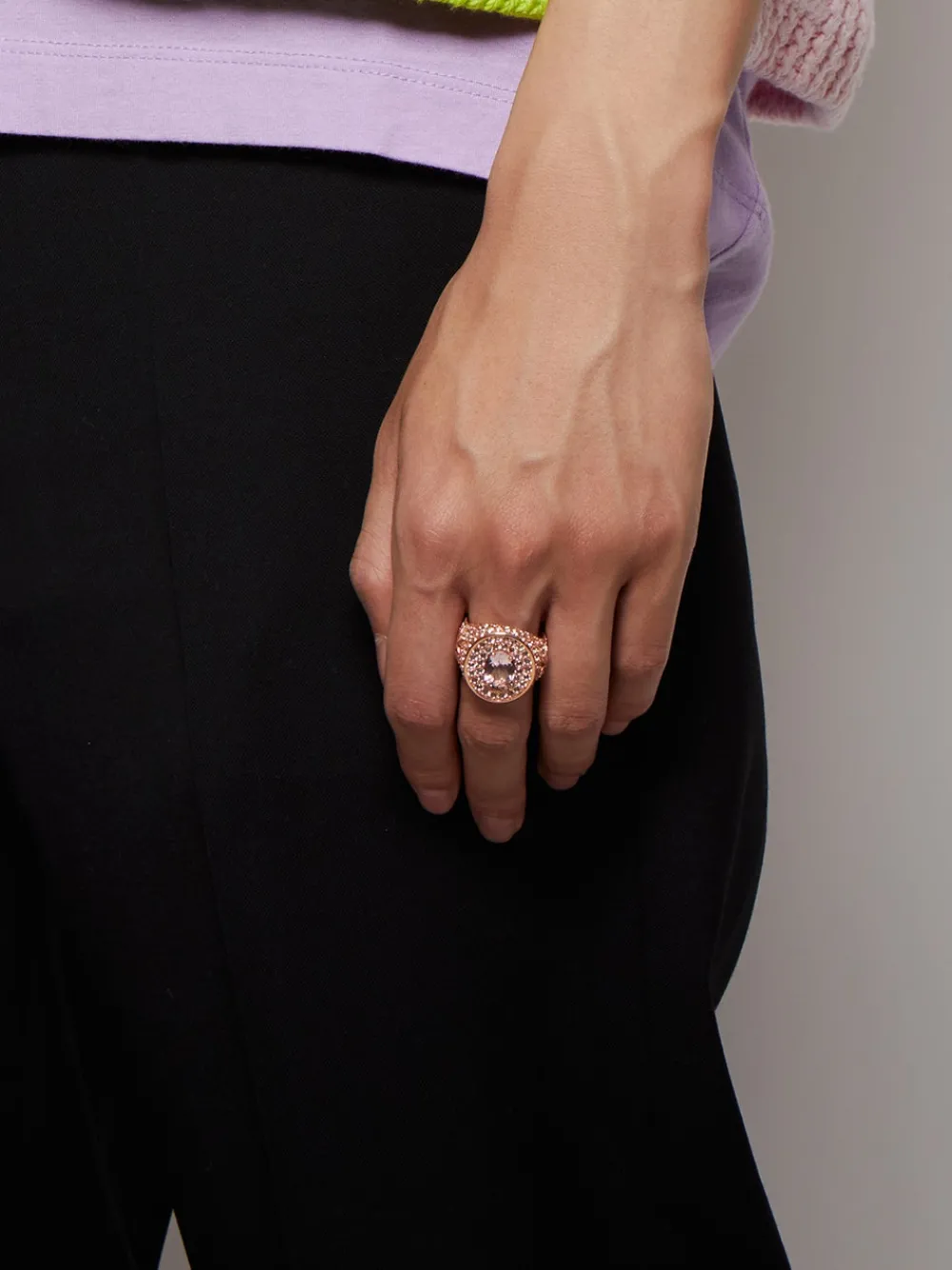 Hatton Labs X Playboy Championship Ring Rose Gold