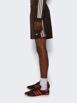 Adidas X Wales Bonner Classic Twill Shorts Dark Brown