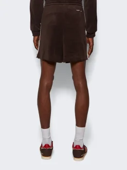 Adidas X Wales Bonner Classic Twill Shorts Dark Brown