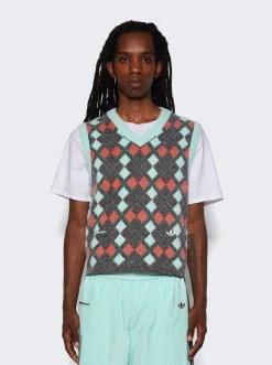 Adidas X Wales Bonner Knit Vest Multicolor