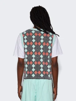 Adidas X Wales Bonner Knit Vest Multicolor