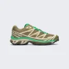 Salomon Xt-6 Sneakers Dried Herb/Deep Lichen Green/Bright Green